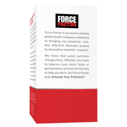Force Factor Ultra Berberine Dietary Supplement, 60 count