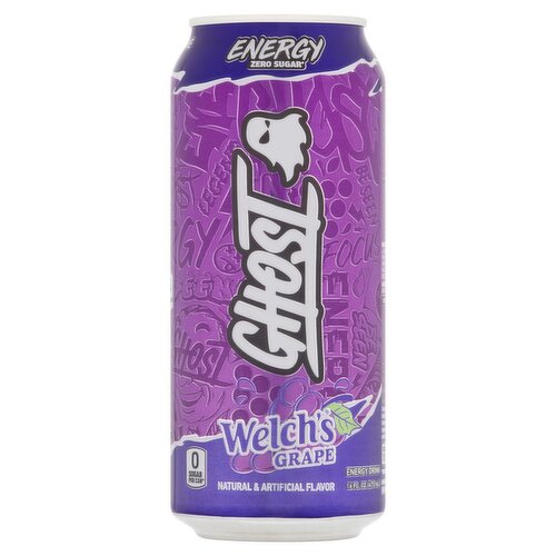 Ghost Welch's Grape Energy Drink, 16 fl oz