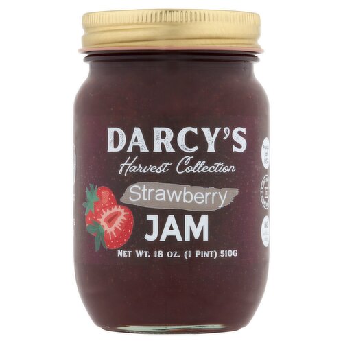 Darcy's Harvest Collection Strawberry Jam, 18 oz