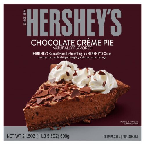 Hershey's Chocolate Crème Pie, 21.5 oz