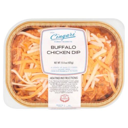 Cingari Family Markets Buffalo Chicken Dip, 15.0 oz