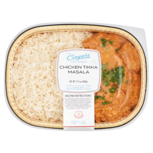 Cingari Family Markets Chicken Tikka Masala