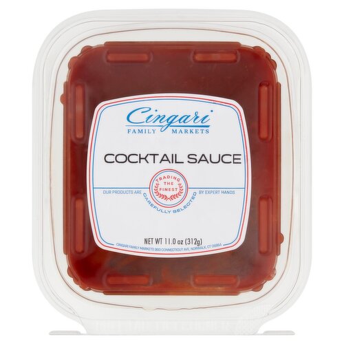 Cingari Family Markets Cocktail Sauce, 11.0 oz