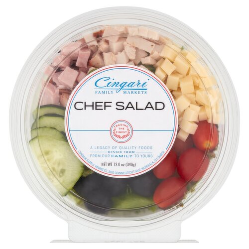 Cingari Family Markets Chef Salad, 12.0 oz