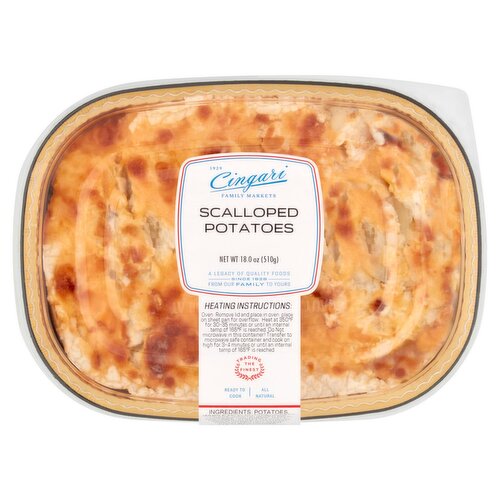 Cingari Family Markets Scalloped Potatoes, 19.0 oz