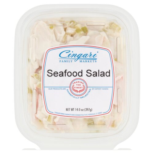 Cingari Family Markets Seafood Salad, 14.0 oz