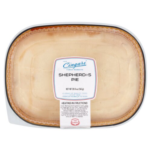 Cingari Family Markets Chef's Favorite Shepherd's Pie, 26.0 oz