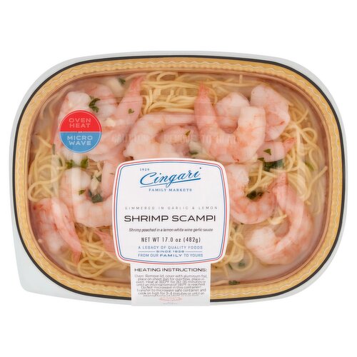 Cingari Family Markets Shrimp Scampi, 17.0 oz
