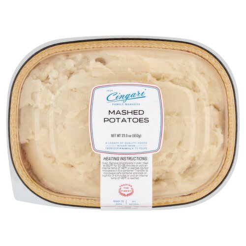 Cingari Family Markets Mashed Potatoes, 23.0 oz