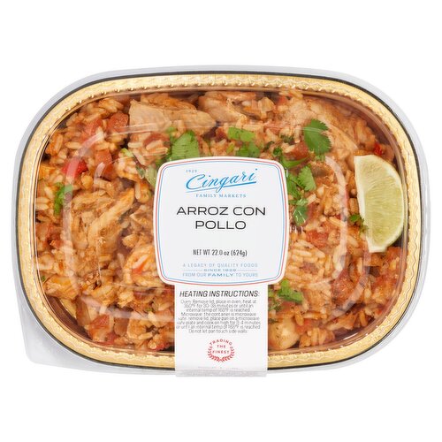 Cingari Family Markets Arroz con Pollo - Sold Cold, 22 oz
