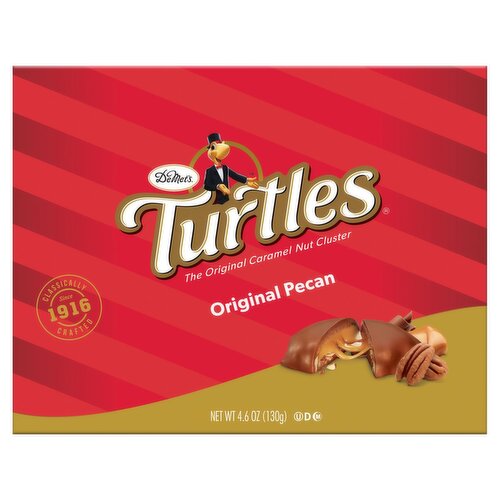 Demet's Turtles the Original Pecan Caramel Nut Cluster, 4.6 oz