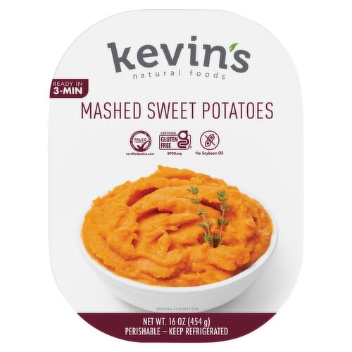 Kevin's Natural Foods Paleo Mashed Sweet Potatoes, 16 oz