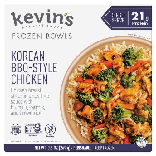 Kevin's Natural Foods Korean BBQ-Style Chicken, 9.5 oz