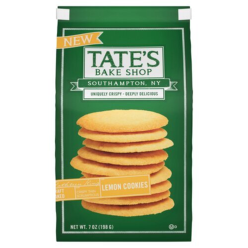 Tate's Bake Shop Lemon Cookies, 7 oz