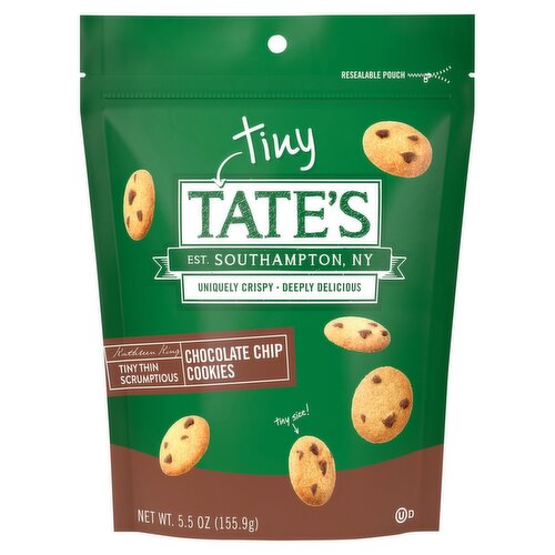 Tate's Tiny Chocolate Chip Cookies, 5.5 oz
