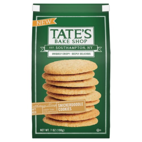 Tate's Bake Shop Flavor Snickerdoodle Cookies, 7 oz