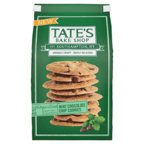 Tate's Bake Shop Mint Chocolate Chip Cookies, 6.5 oz