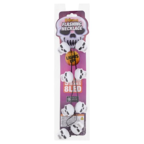 Magic Seasons Halloween Flashing Necklace
