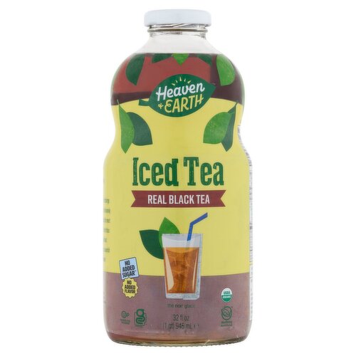 Heaven & Earth Real Black Iced Tea, 32 fl oz