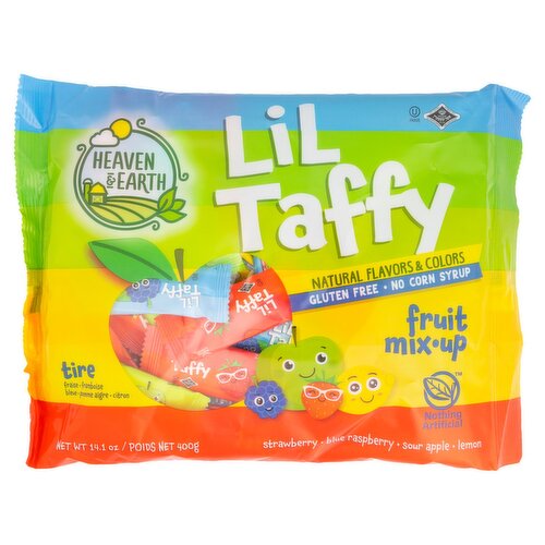 Heaven & Earth Fruit Mix-Up Lil Taffy, 14.1 oz