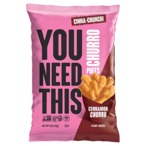 You Need This Cinnamon Churro Puffs, 4 oz