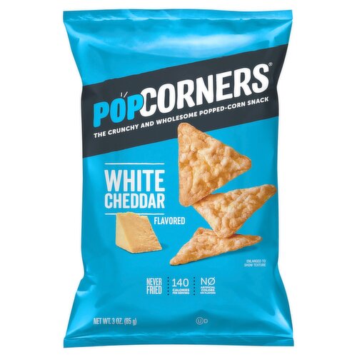 PopCorners White Cheddar Flavored Snack, 3 oz