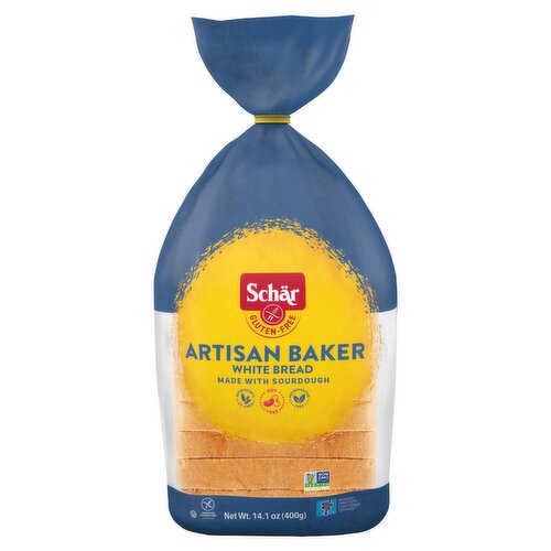 Schär Gluten-Free Artisan Baker White Bread, 14.1 oz