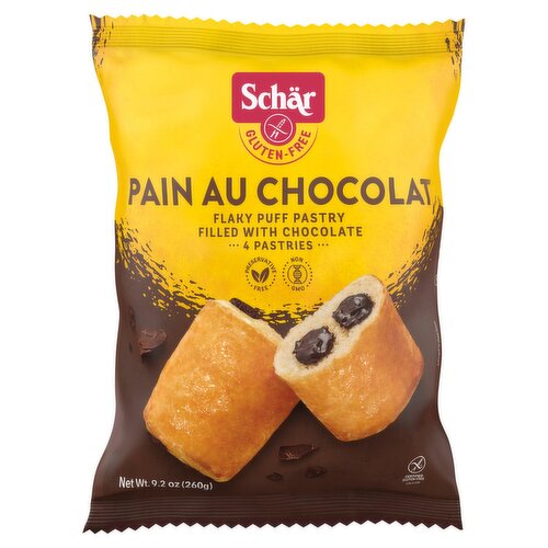 Schär Gluten Free Pain Au Chocolate, 4 count, 9.2 oz
