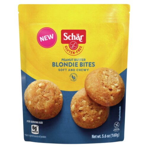 Schär Gluten-Free Peanut Butter Blondie Bites, 5.6 oz