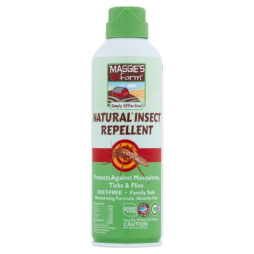 Maggie's Farm Simply Effective Natural Insect Repellent, 6 oz