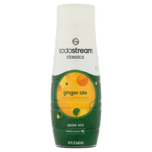 Sodastream Classics Ginger Ale Drink Mix, 14.9 fl oz