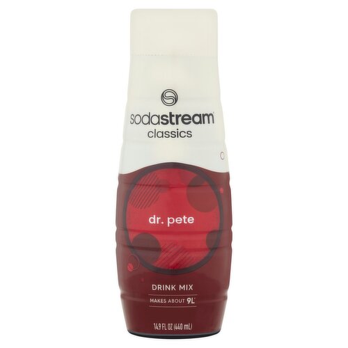 Sodastream Classics Dr Pete Drink Mix, 14.9 fl oz