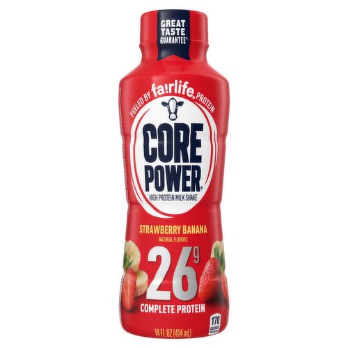 Core Power Strawberry Banana High Protein Milk Shake, 14 fl oz