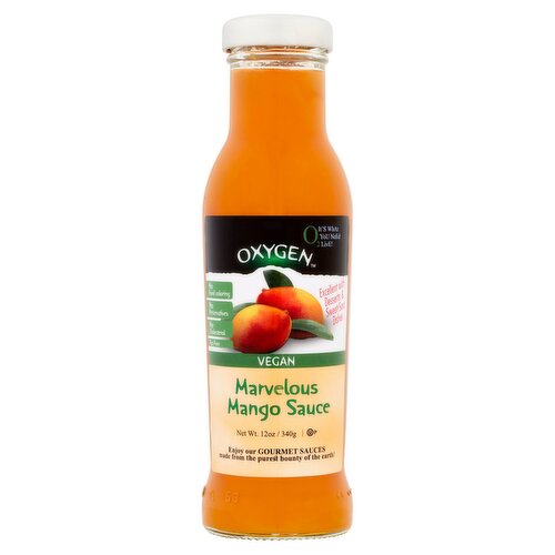 Oxygen Marvelous Mango Sauce, 12 oz