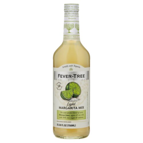 Fever-Tree Light Margarita Mix Non-Alcoholic Cocktail Mixer, 25.36 fl oz