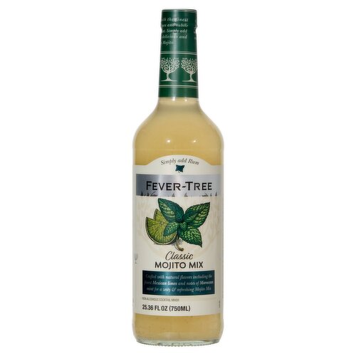 Fever-Tree Classic Mojito Mix Non-Alcoholic Cocktail Mixer, 25.36 fl oz