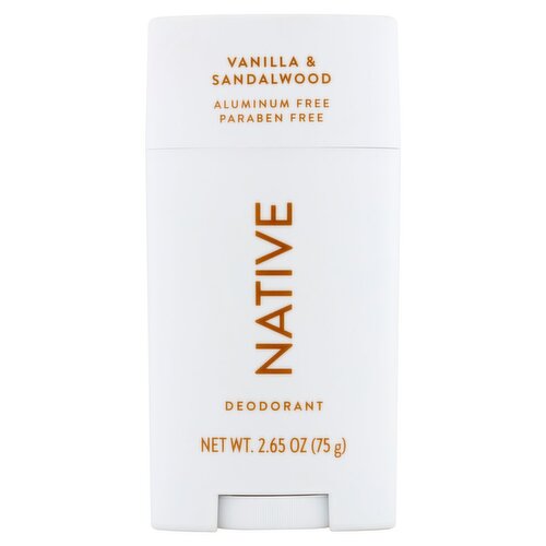 Native Vanilla & Sandalwood Deodorant, 2.65 oz