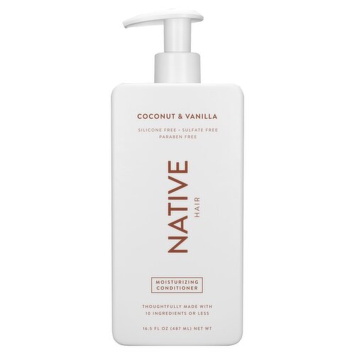 Native Coconut & Vanilla Hair Moisturizing Conditioner, 16.5 fl oz