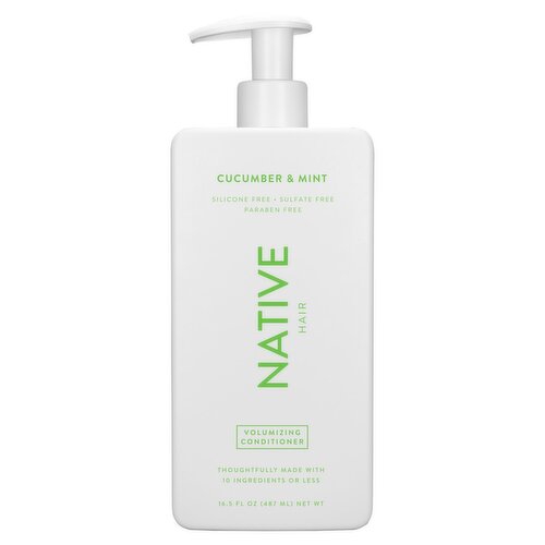 Native Cucumber & Mint Hair Volumizing Conditioner, 16.5 fl oz