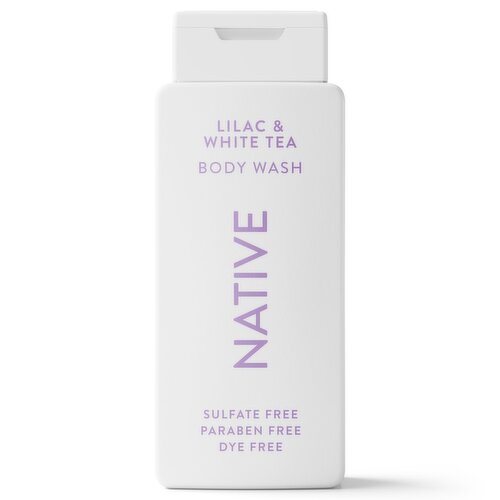 Native Lilac & White Tea Body Wash 18oz