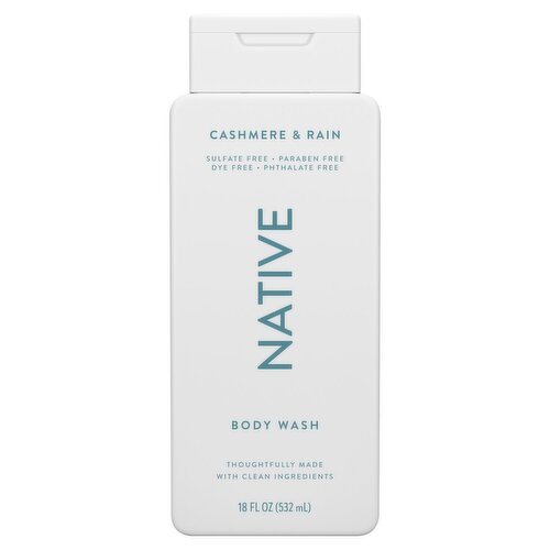 Native Cashmere & Rain Body Wash, 18 fl oz