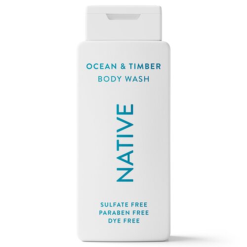 Native Ocean & Timber Body Wash 18oz