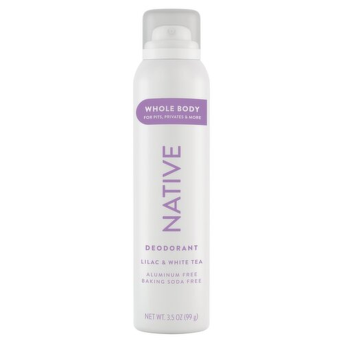 Native Lilac & White Tea Deodorant, 3.5 oz