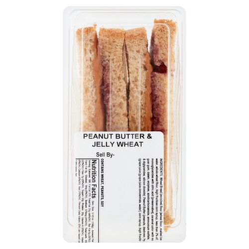 Fresh Creative Cuisine Peanut Butter & Jelly Wheat Sandwich, 5.5 oz