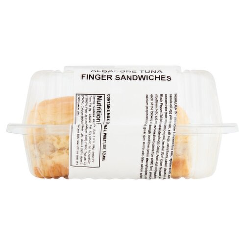 Fresh Creative Cuisine Albacore Tuna Finger Sandwiches, 6.5 oz