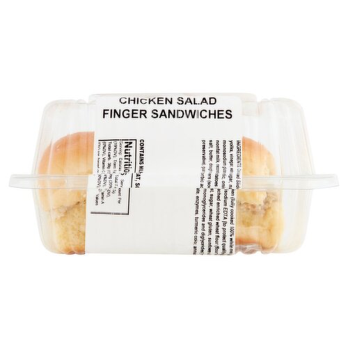 Fresh Creative Cuisine Chicken Salad Finger Sandwiches, 6.5 oz