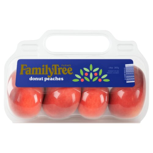 FamilyTree Farms Donut Peaches, 14 oz