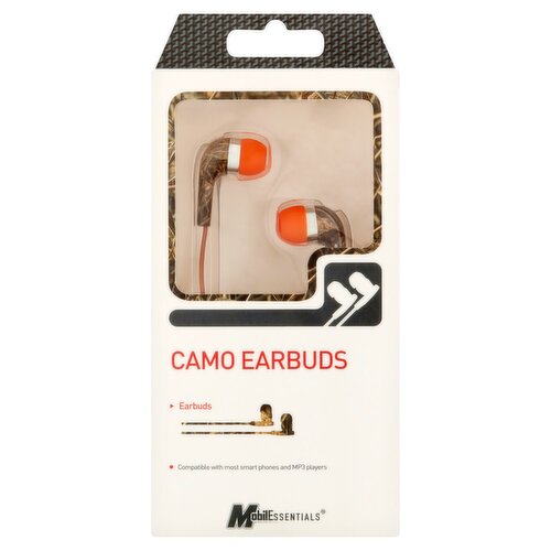 MobilEssentials Camo Earbuds