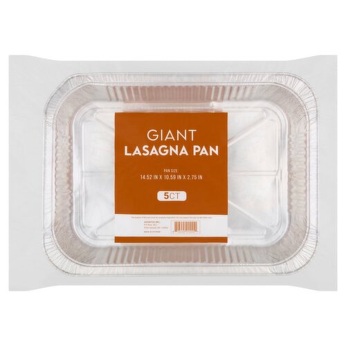 Avantix Giant Lasagna Pan, 5 count