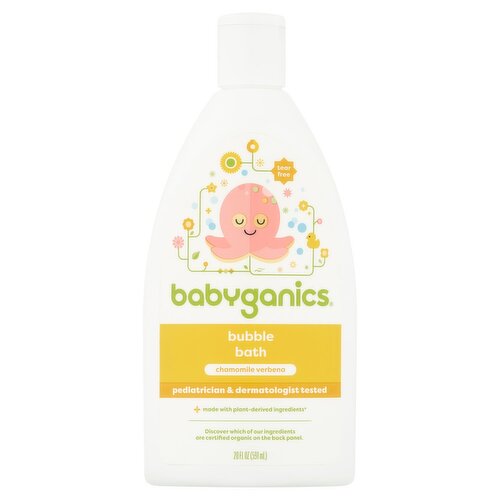 Babyganics Chamomile Verbena Bubble Bath, 20 fl oz